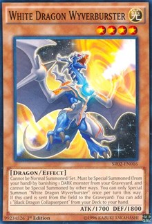 White Dragon Wyverburster [SR02-EN016] Common | Fandemonia Ltd