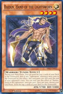 Raiden, Hand of the Lightsworn [SR02-EN022] Common | Fandemonia Ltd