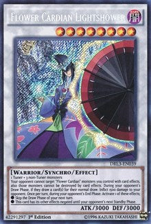 Flower Cardian Lightshower [DRL3-EN039] Secret Rare | Fandemonia Ltd