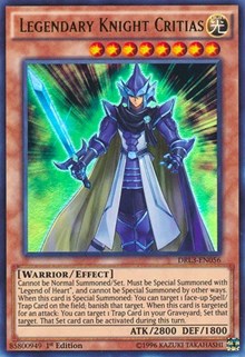 Legendary Knight Critias [DRL3-EN056] Ultra Rare | Fandemonia Ltd