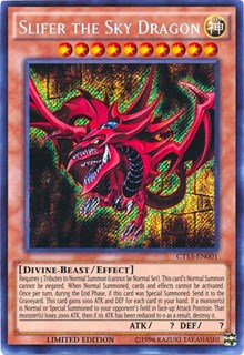 Slifer the Sky Dragon [CT13-EN001] Secret Rare | Fandemonia Ltd