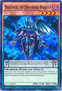 Dragonox, the Empowered Warrior [CT13-EN006] Super Rare | Fandemonia Ltd