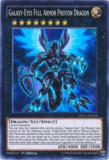 Galaxy-Eyes Full Armor Photon Dragon [MP16-EN044] Super Rare | Fandemonia Ltd