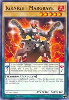 Igknight Margrave [MP16-EN068] Common | Fandemonia Ltd