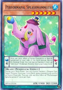 Performapal Splashmammoth [MP16-EN106] Rare | Fandemonia Ltd