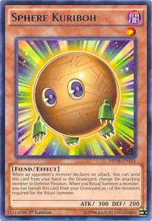 Sphere Kuriboh [MP16-EN121] Rare | Fandemonia Ltd