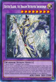 Buster Blader, the Dragon Destroyer Swordsman [MP16-EN210] Secret Rare | Fandemonia Ltd