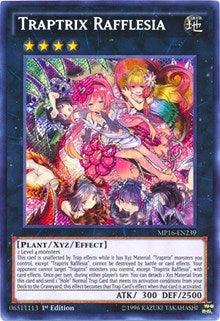 Traptrix Rafflesia [MP16-EN239] Secret Rare | Fandemonia Ltd