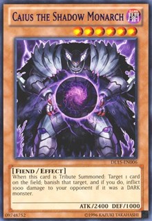 Caius the Shadow Monarch (Purple) [DL15-EN006] Rare | Fandemonia Ltd