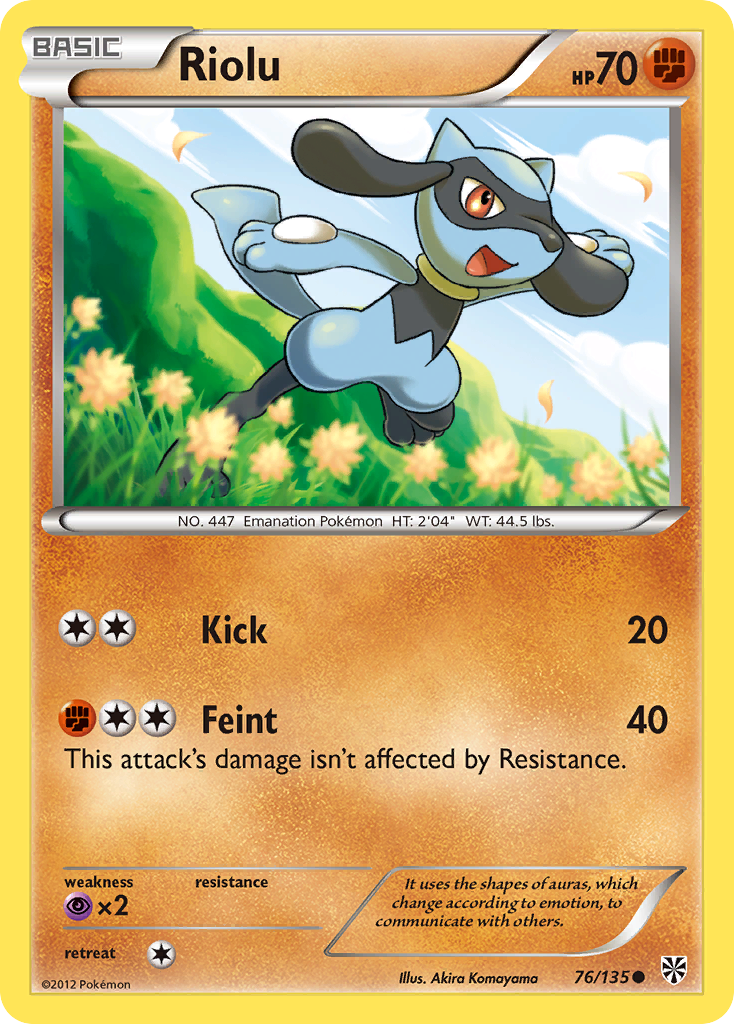 Riolu (76/135) [Black & White: Plasma Storm] | Fandemonia Ltd