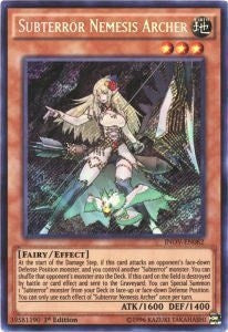 Subterror Nemesis Archer [INOV-EN082] Secret Rare | Fandemonia Ltd