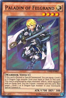 Paladin of Felgrand [OP03-EN007] Super Rare | Fandemonia Ltd