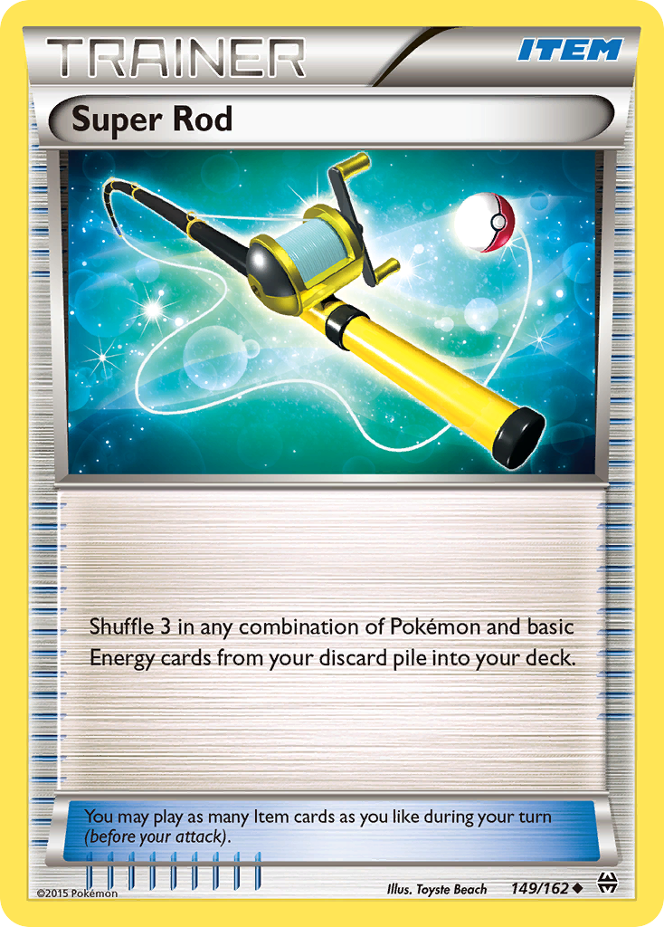 Super Rod (149/162) [XY: BREAKthrough] | Fandemonia Ltd