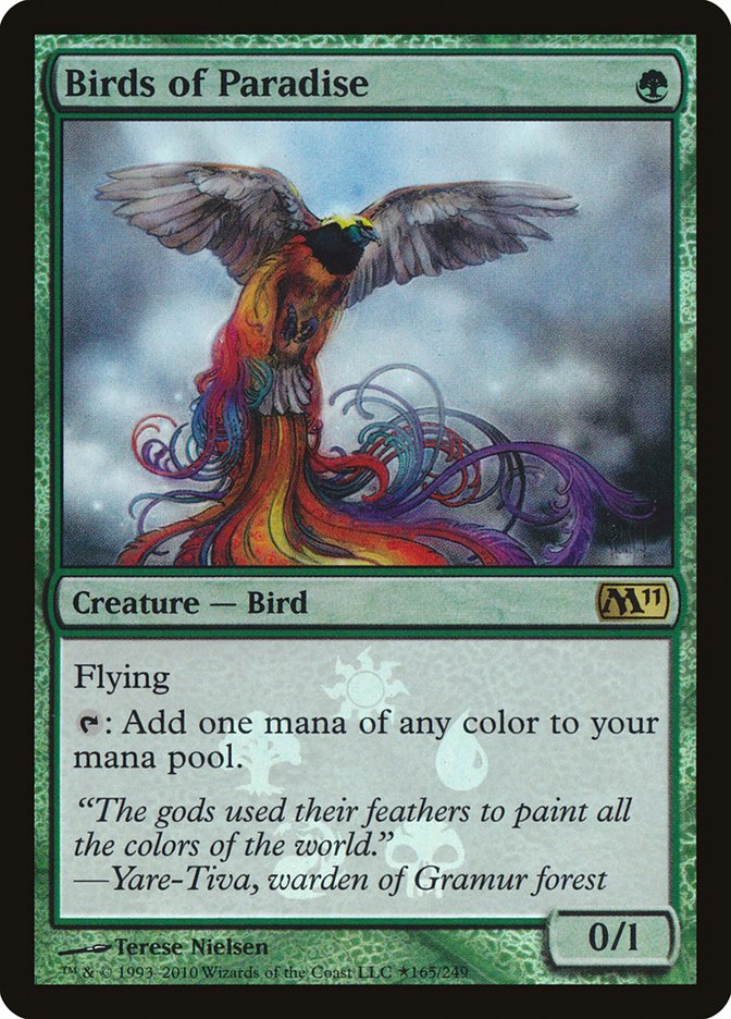 Birds of Paradise (Buy-A-Box) [Magic 2011 Promos] | Fandemonia Ltd