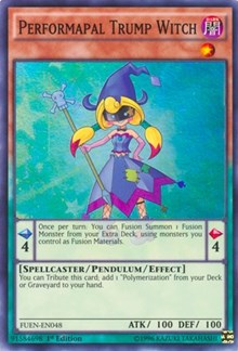 Performapal Trump Witch [FUEN-EN048] Super Rare | Fandemonia Ltd