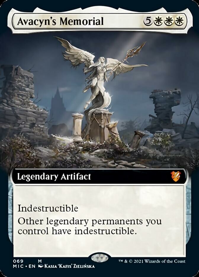 Avacyn's Memorial (Extended) [Innistrad: Midnight Hunt Commander] | Fandemonia Ltd