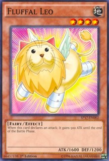 Fluffal Leo (Starfoil) [SP17-EN002] Starfoil Rare | Fandemonia Ltd