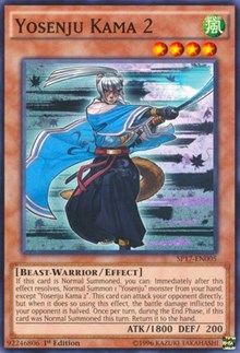 Yosenju Kama 2 (Starfoil) [SP17-EN005] Starfoil Rare | Fandemonia Ltd