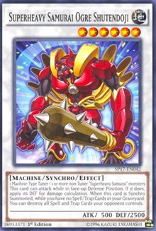 Superheavy Samurai Ogre Shutendoji (Starfoil) [SP17-EN042] Starfoil Rare | Fandemonia Ltd