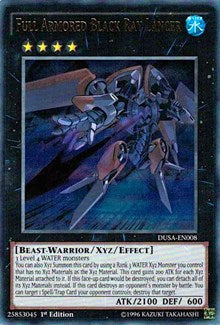 Full Armored Black Ray Lancer [DUSA-EN008] Ultra Rare | Fandemonia Ltd