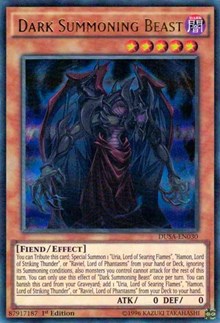 Dark Summoning Beast [DUSA-EN030] Ultra Rare | Fandemonia Ltd