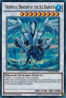 Trishula, Dragon of the Ice Barrier [DUSA-EN081] Ultra Rare | Fandemonia Ltd