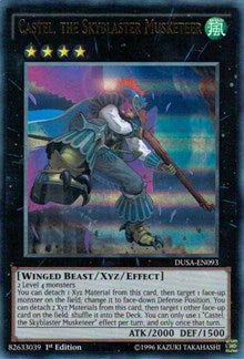 Castel, the Skyblaster Musketeer [DUSA-EN093] Ultra Rare | Fandemonia Ltd