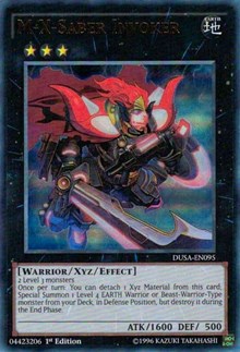 M-X-Saber Invoker [DUSA-EN095] Ultra Rare | Fandemonia Ltd