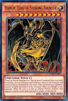 Hamon, Lord of Striking Thunder [DUSA-EN097] Ultra Rare | Fandemonia Ltd