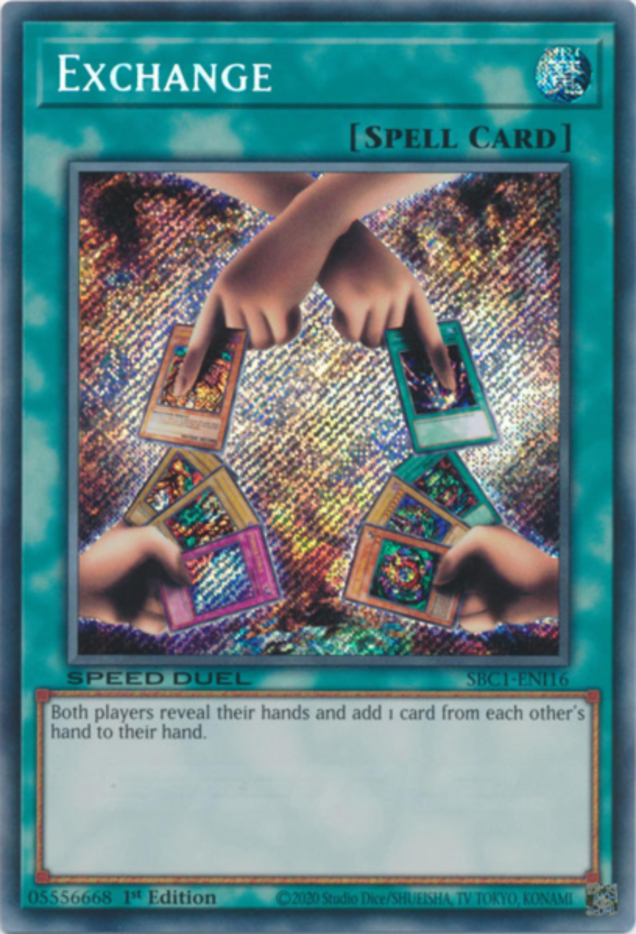 Exchange [SBC1-ENI16] Secret Rare | Fandemonia Ltd