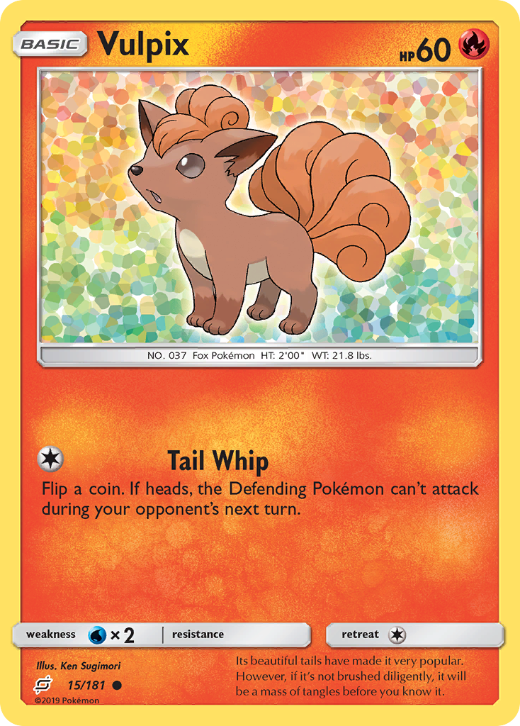 Vulpix (15/181) [Sun & Moon: Team Up] | Fandemonia Ltd