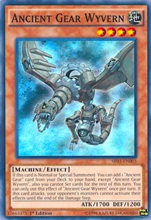 Ancient Gear Wyvern [SR03-EN003] Super Rare | Fandemonia Ltd