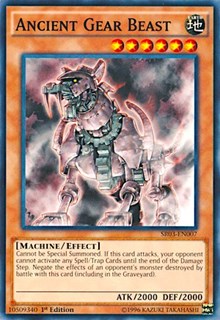 Ancient Gear Beast [SR03-EN007] Common | Fandemonia Ltd