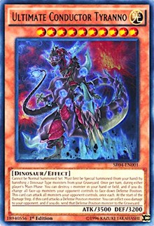 Ultimate Conductor Tyranno [SR04-EN001] Ultra Rare | Fandemonia Ltd