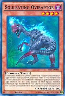 Souleating Oviraptor [SR04-EN002] Super Rare | Fandemonia Ltd