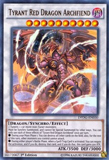 Tyrant Red Dragon Archfiend [DPDG-EN030] Ultra Rare | Fandemonia Ltd