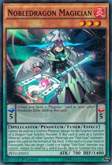 Nobledragon Magician [PEVO-EN015] Super Rare | Fandemonia Ltd