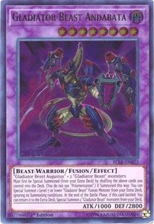 Gladiator Beast Andabata [BLLR-EN022] Ultra Rare | Fandemonia Ltd