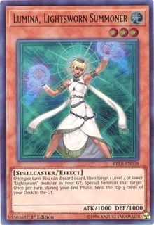 Lumina, Lightsworn Summoner [BLLR-EN038] Ultra Rare | Fandemonia Ltd