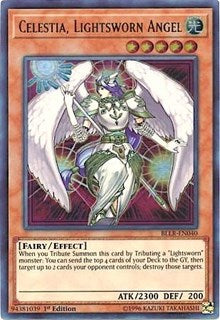 Celestia, Lightsworn Angel [BLLR-EN040] Ultra Rare | Fandemonia Ltd