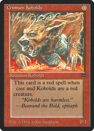 Crimson Kobolds [Legends] | Fandemonia Ltd