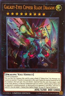 Galaxy-Eyes Cipher Blade Dragon [JUMP-EN081] Ultra Rare | Fandemonia Ltd