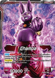 Champa // God of Destruction Champa [BT1-001] | Fandemonia Ltd