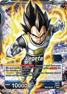 Vegeta // Super Saiyan Blue Vegeta [BT1-028] | Fandemonia Ltd