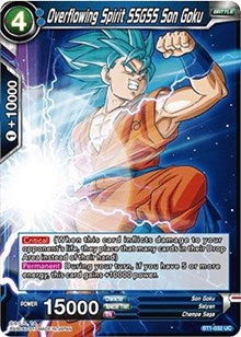 Overflowing Spirit SSGSS Son Goku [BT1-032] | Fandemonia Ltd