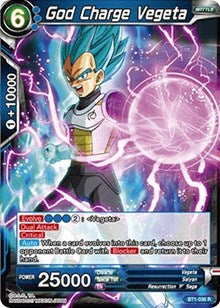 God Charge Vegeta [BT1-036] | Fandemonia Ltd