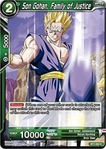 Son Gohan, Family of Justice [BT1-062] | Fandemonia Ltd