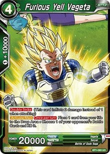 Furious Yell Vegeta [BT1-065] | Fandemonia Ltd