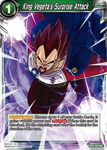 King Vegeta's Surprise Attack [BT1-079] | Fandemonia Ltd