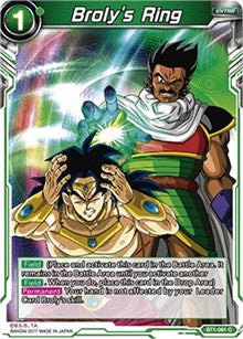 Broly's Ring [BT1-081] | Fandemonia Ltd